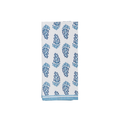 Mud Pie | Blue Block Floral Towel, Assorted Styles