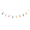 Mud Pie | Bottle Brush Easter Garland, Assorted Styles
