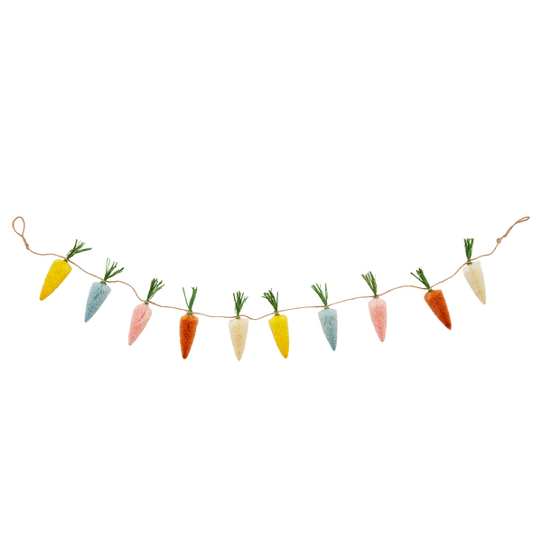 Mud Pie | Bottle Brush Easter Garland, Assorted Styles