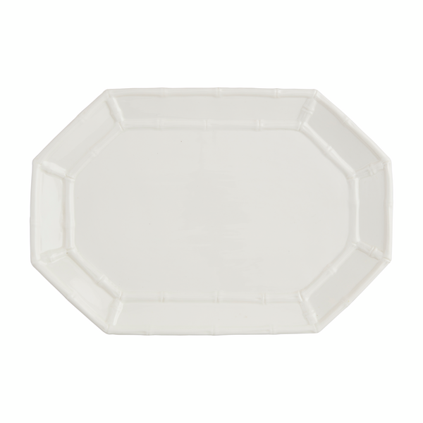 Mud Pie | Ceramic Bamboo Platter