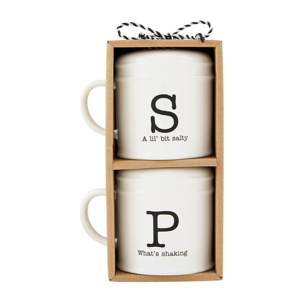 Mud Pie | Circa Salt and Pepper Shakers