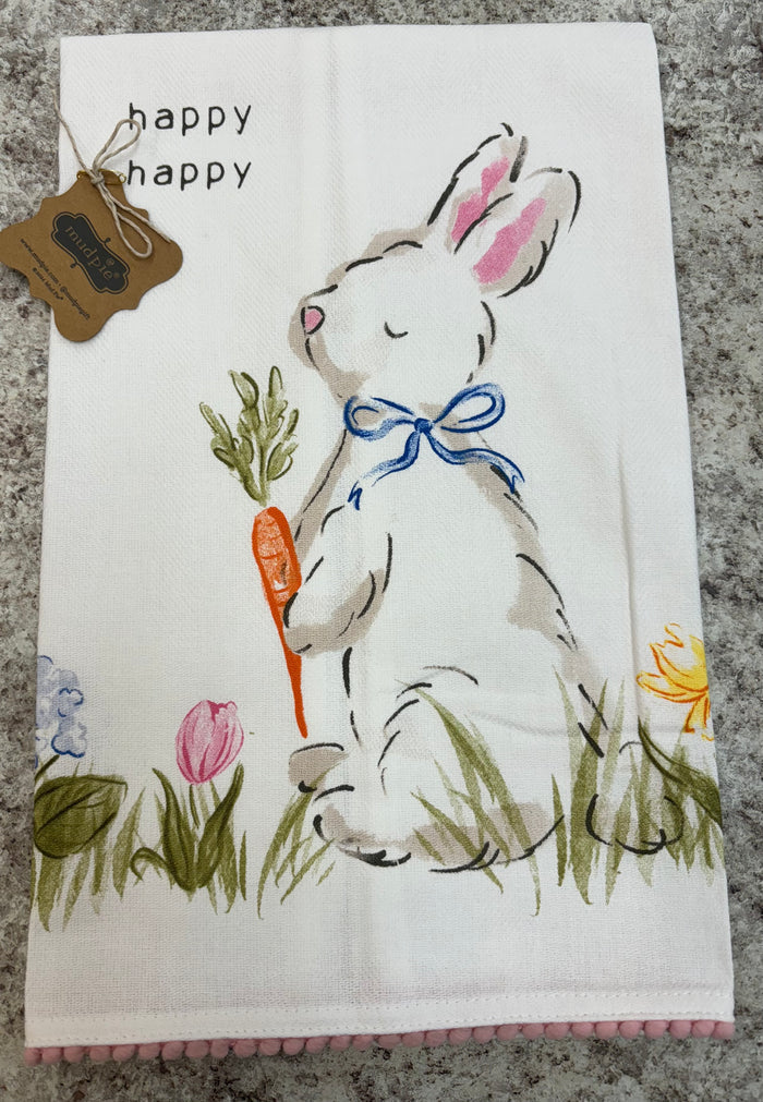 Mud Pie | Easter Tea Towel, Assorted Styles