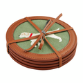 Mud Pie | Embroidered Icon Coaster, Assorted Styles