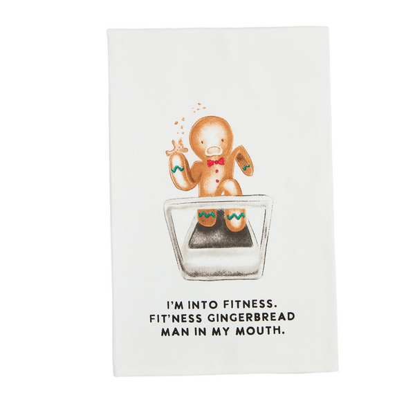 Mud Pie | Gingerbread Man Towels, Assorted Styles