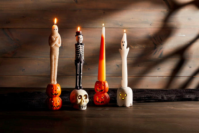 Mud Pie | Halloween Taper Candles, Assorted Styles