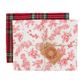 Mud Pie | Holly Toile Towel Set