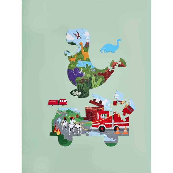 Mud Pie | Jumbo Shaped Floor Puzzles, Assorted Styles