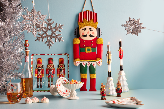 Mud Pie | Nutcracker Pedestal Candy Dish