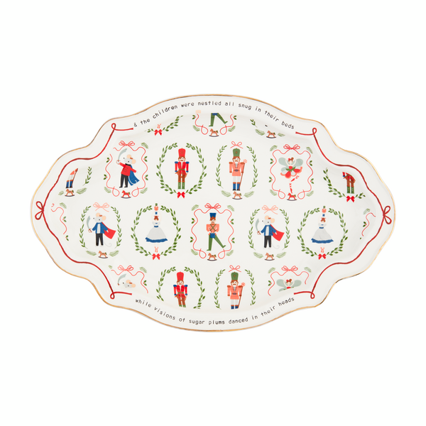 Mud Pie | Nutcracker Platter