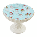Mud Pie | Santa Pedestal Candy Dish