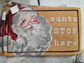 Mud Pie | Santa Stop Here Coir Mat