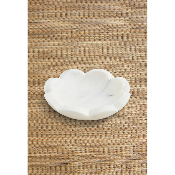 Mud Pie | Scallop Marble Dish