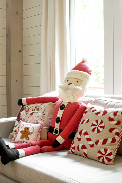 Mud Pie | Stuffed Santa Sitter