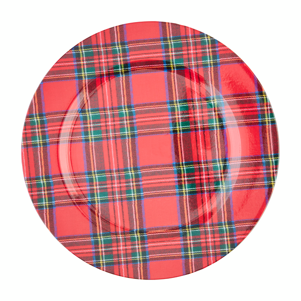 Mud Pie | Tartan Charger