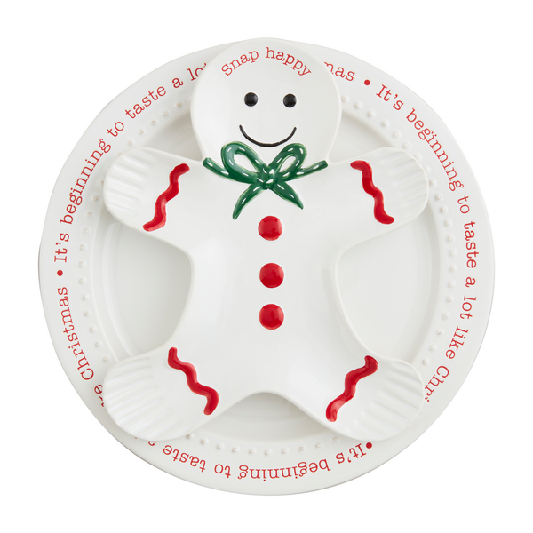 Mud Pie | Taste Like Christmas & Gingerbread Platter Set