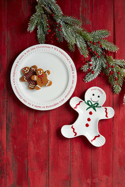 Mud Pie | Taste Like Christmas & Gingerbread Platter Set