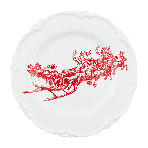 Mud Pie | Toile Dessert Plate, Assorted Designs