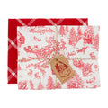 Mud Pie | Toile Print Towel Set