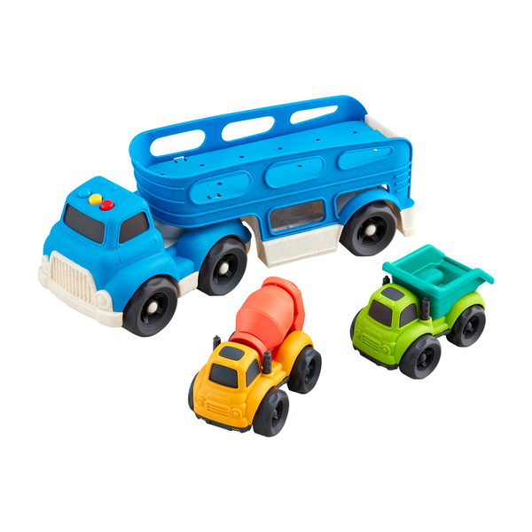 Mud Pie | Wheat Straw Car Carrier