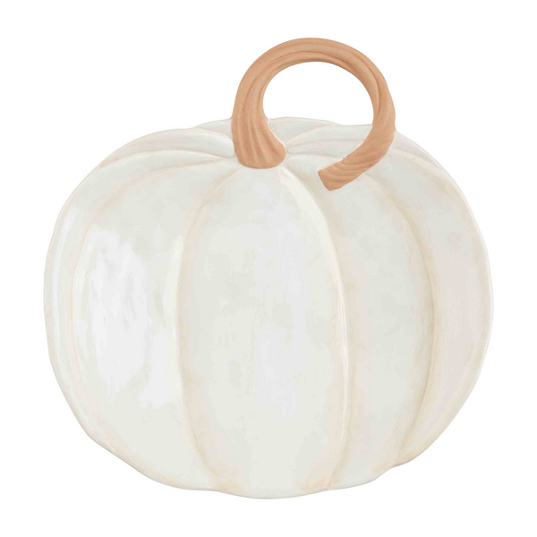 Mud Pie | White Pumpkin Bowl