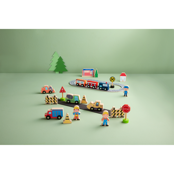 Mud Pie | Wood Toy Set, Assorted Styles