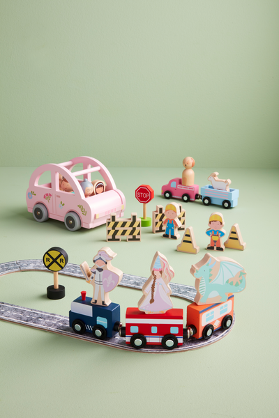 Mud Pie | Wood Toy Set, Assorted Styles