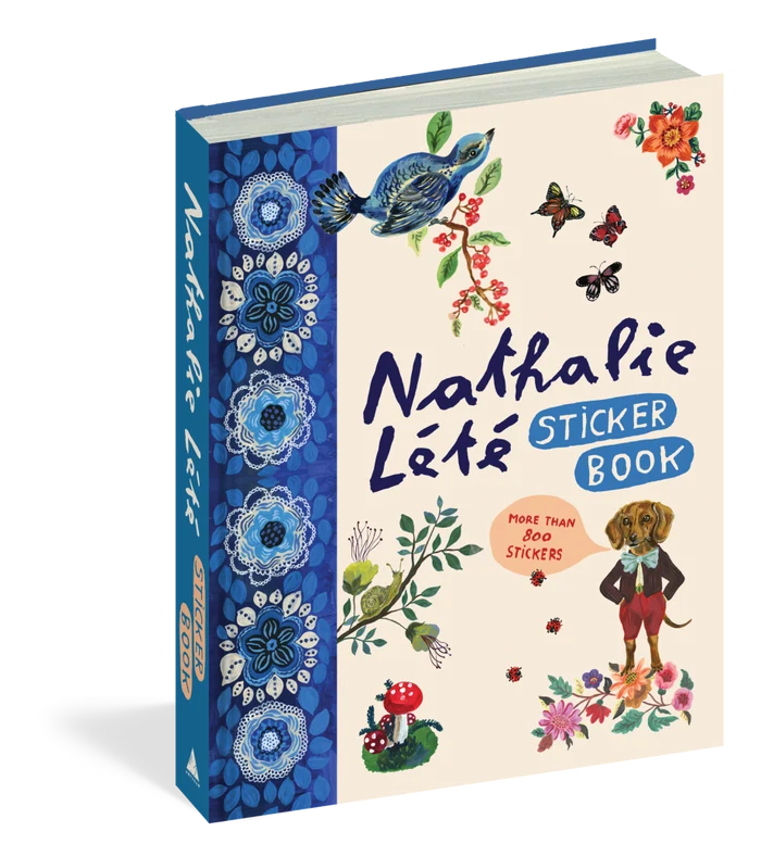 Nathalie Lété Sticker Book- front cover image