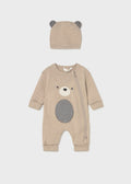 Newborn Boy animal One Piece with Hat