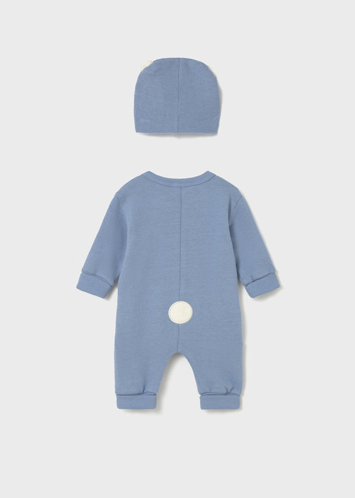 Newborn Boy animal One Piece with Hat