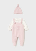 Newborn Girl One Piece with Hat, Assorted Styles