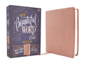 NIV, Beautiful Word Bible, Updated Edition, Peel/Stick Bible Tabs, Red Letter, Comfort Print