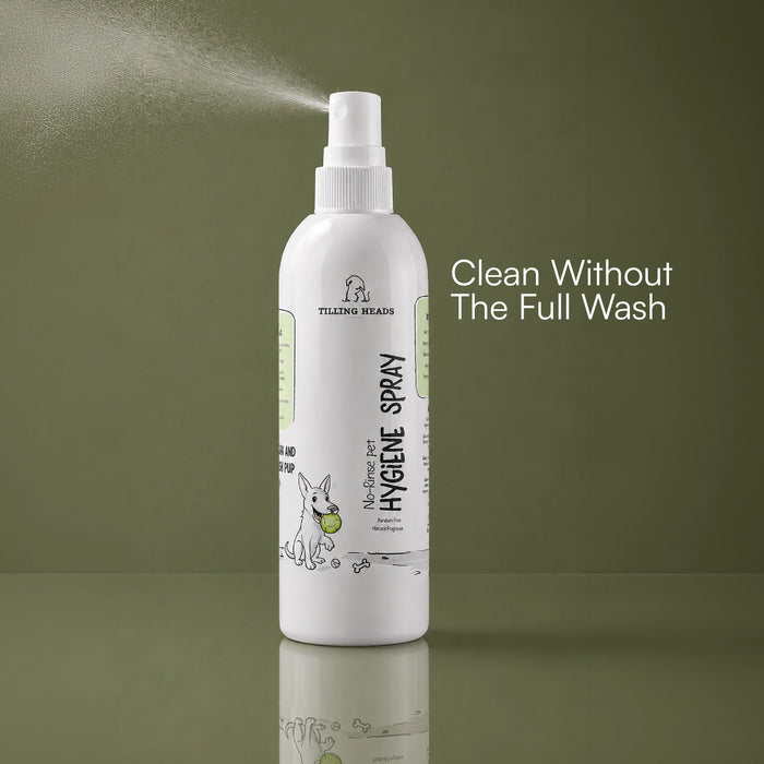 No-Rinse Pet Hygiene Spray | Safe Daily Shield Against Germs