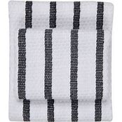 Now Designs danica Dishtowel Black and white