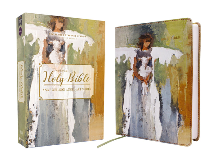 NRSVue Holy Bible, Anne Neilson Angel Art Series, Multi-Color