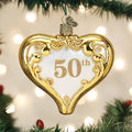 Old World Christmas - 50th Anniversary Heart