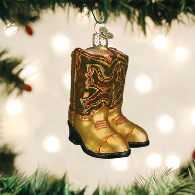 Old World Christmas - Cowboy Boots