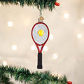 Old World Christmas - Red Tennis Racquet