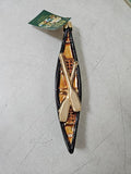 Old World Green Canoe
