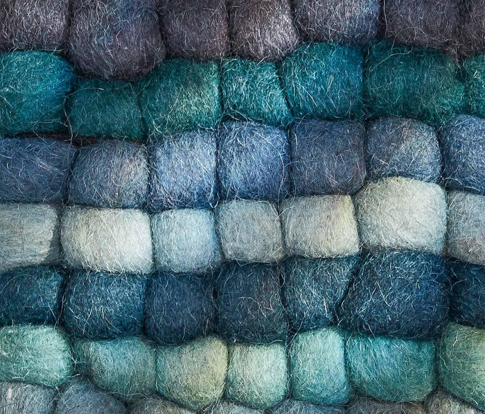 Blue Lagoon Wool Felted Trivet