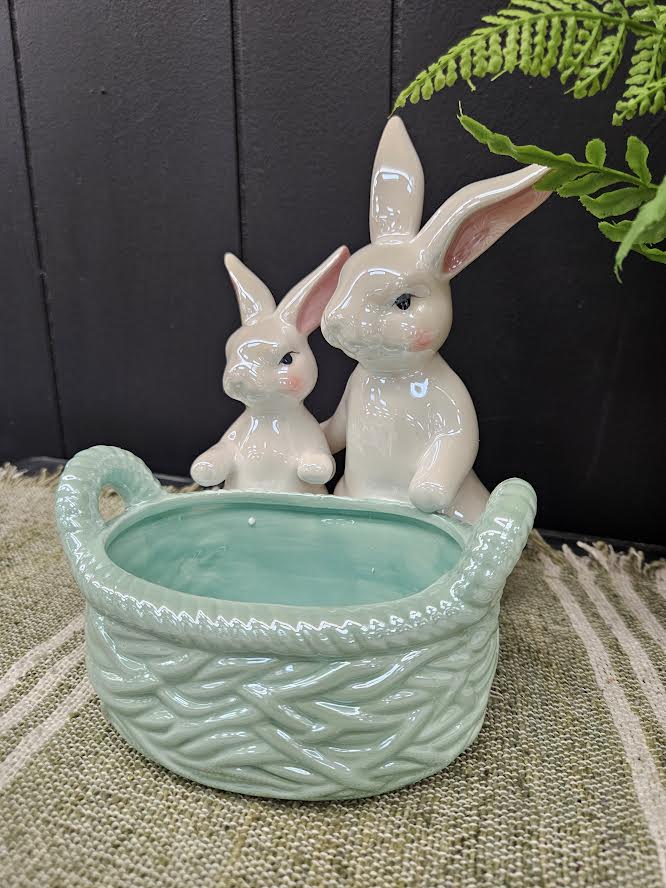 One Hundred 80 Degrees| Bunny with Basket