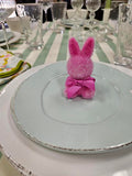 One Hundred 80 Degrees| Flocked Sitting Bunny Mini