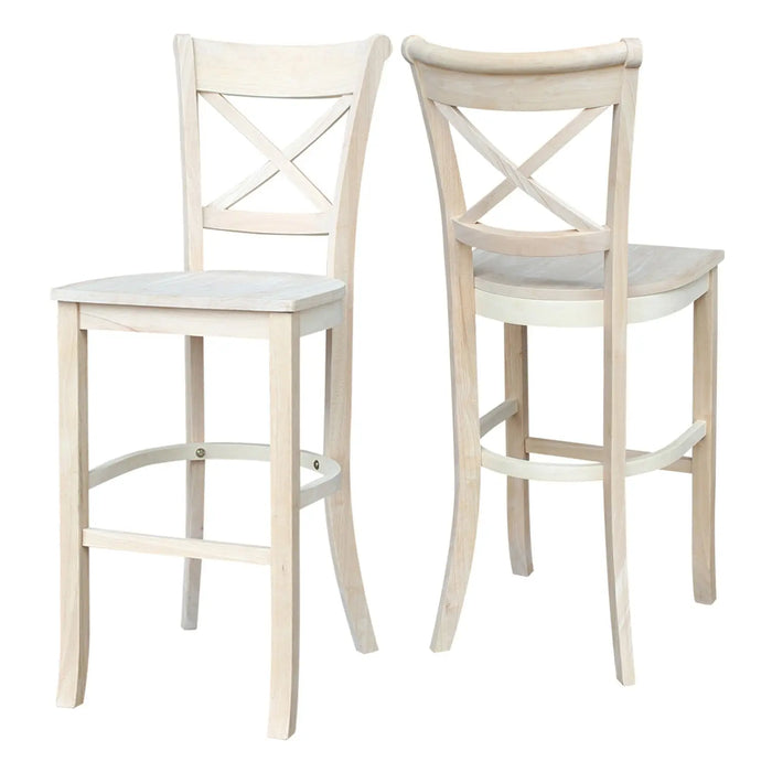 Open Box -  International Concepts Charlotte Bar Stool International ConceptsBullseye Deals