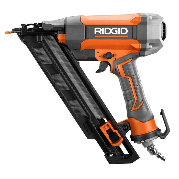 Open Box -  RIDGID 15-Gauge 2-1/2 in. Angled Finish Nailer with CLEAN DRIVE Technology RIDGIDBullseye Deals
