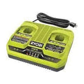 Open Box -  RYOBI 18V ONE+ Dual Port 4-Amp Parallel Charger (Tool-Only) RYOBIBullseye Deals