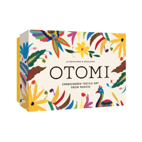 Otomi Notecards features vibrant patterns full of color that leap off the page.