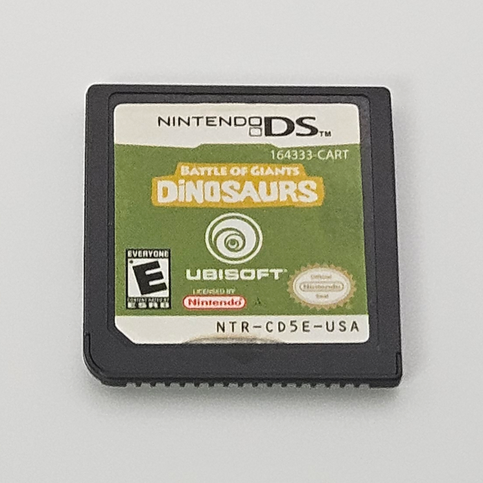 OUTLET - "Battle of Giants: Dinosaurs" Nintendo DS game cartridge