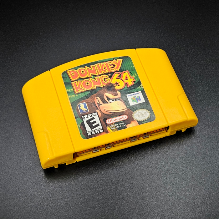 OUTLET - "Donkey Kong 64" Nintendo 64 game cartridge