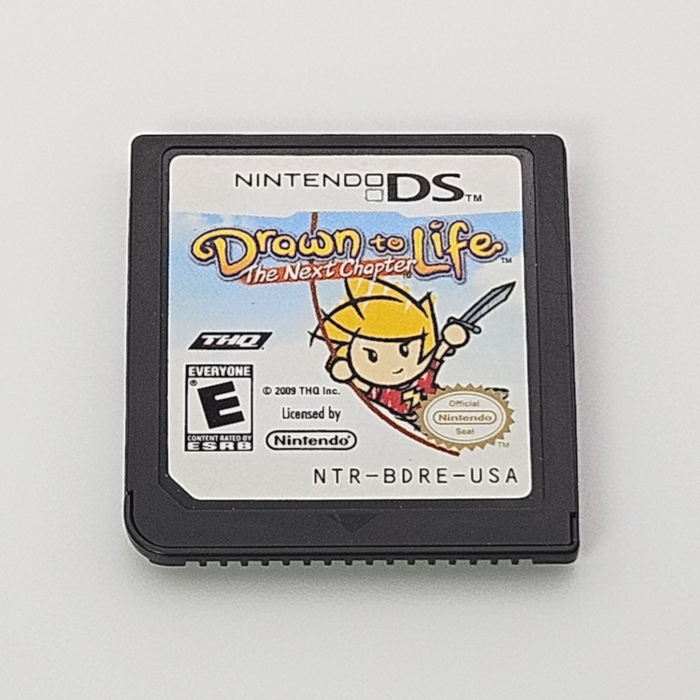OUTLET - "Drawn to Life: The Next Chapter" Nintendo DS game cartridge