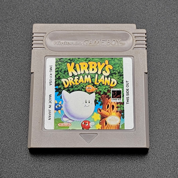 OUTLET - "Kirby's Dream Land" Gameboy game cartridge