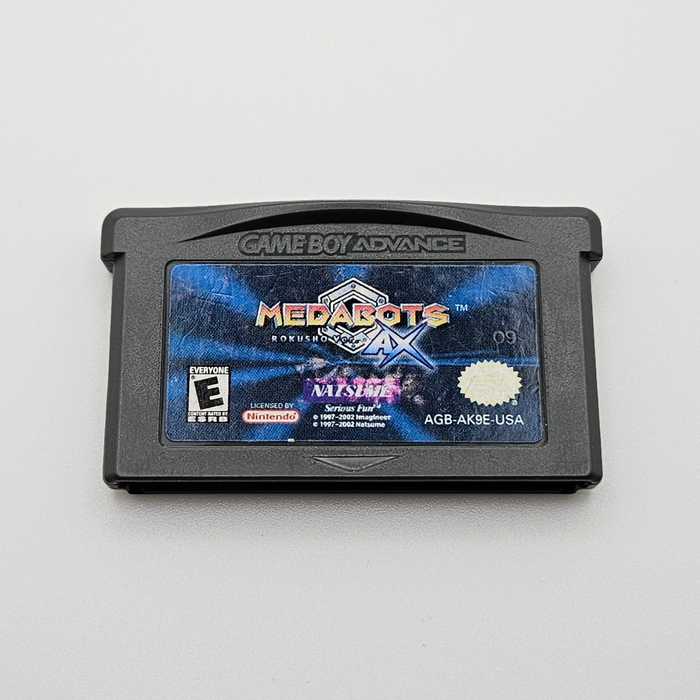 OUTLET - "Medabots AX: Rokusho Version" Gameboy Advance game cartridge